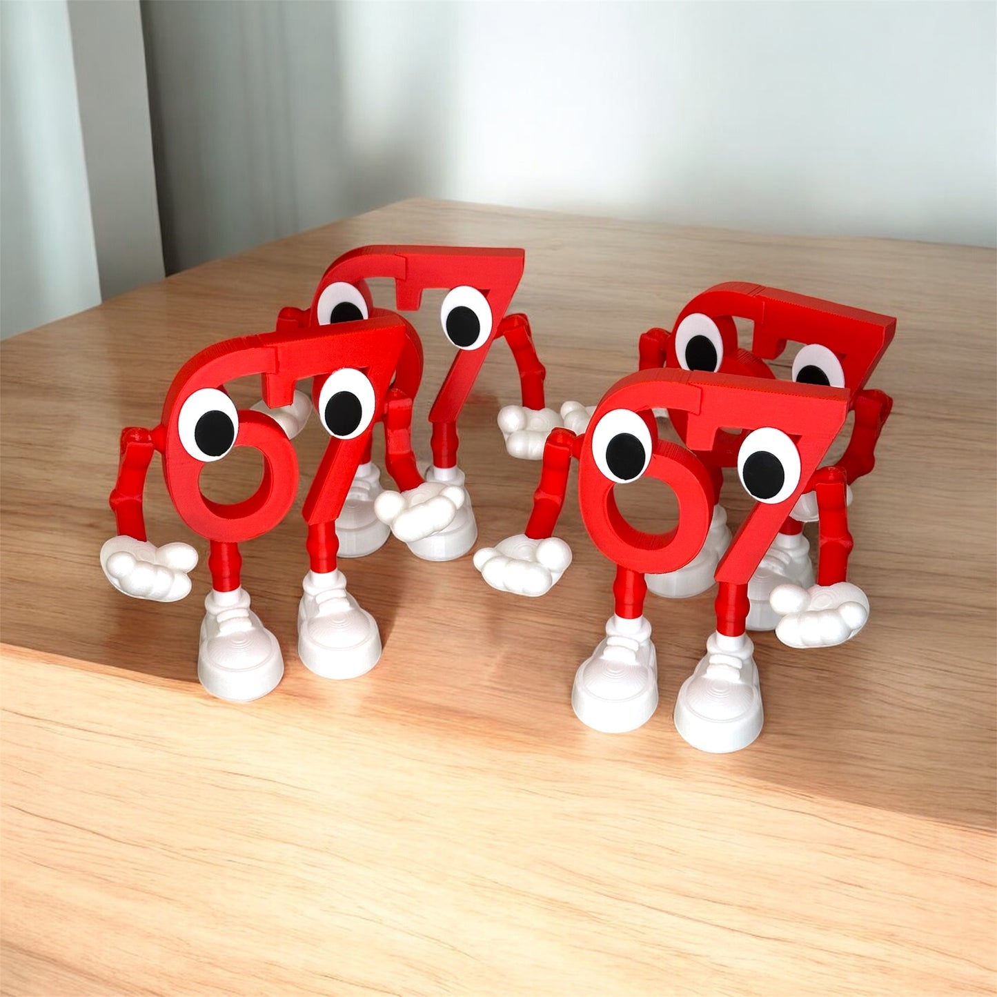 67 Brainrot Articulated Figure – Poseable Desk Buddy & Holder