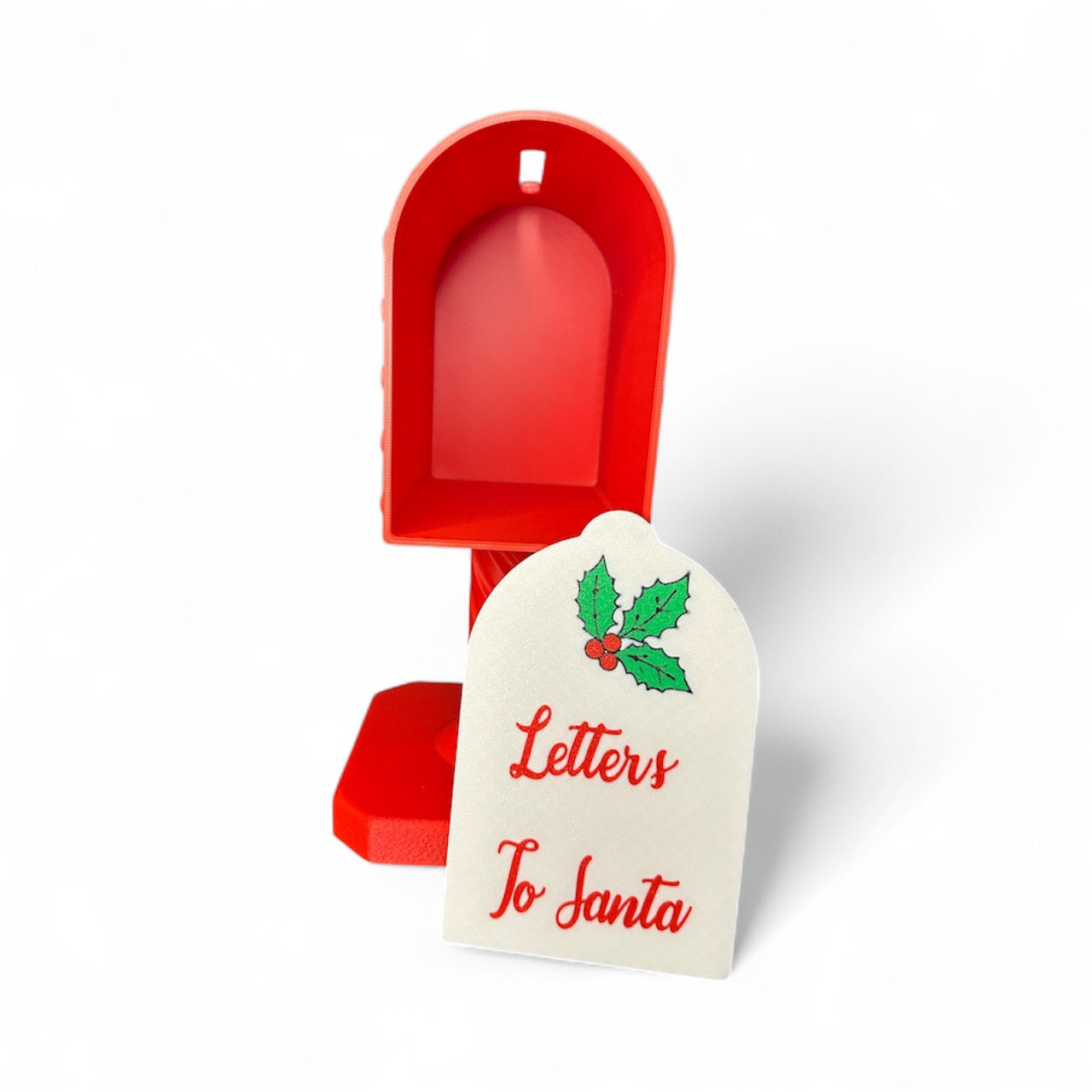 Letters to Santa Mailbox – 12” 3D Printed Christmas Decoration