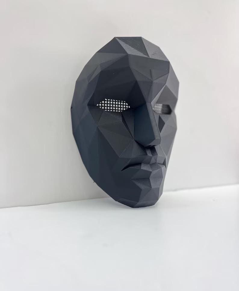 Frontman mask, Halloween, cosplay, 3d printed mask