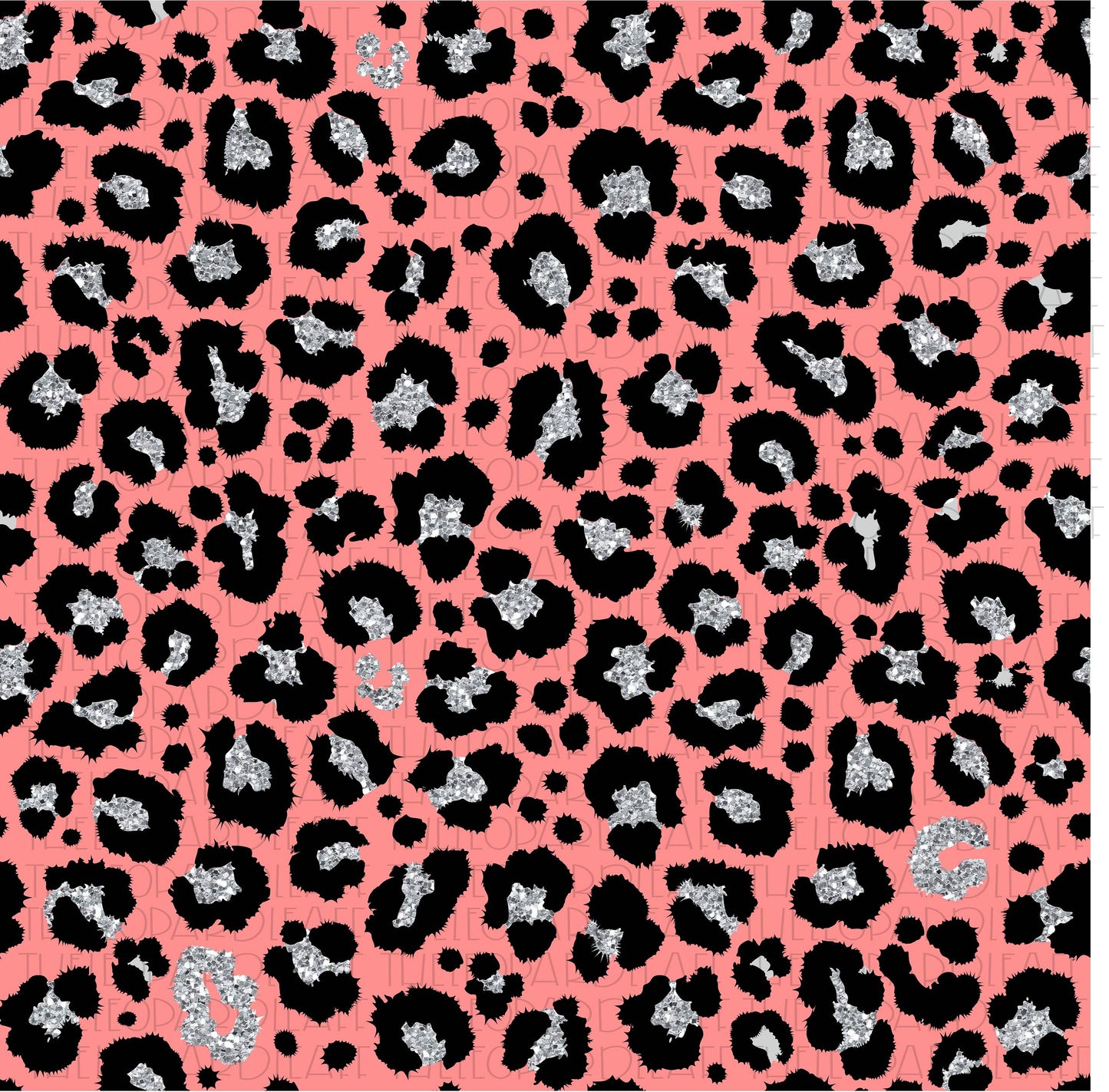 Leopard Print light pink Digital Paper, DIGITAL DESIGN **PNG file for Sublimation**