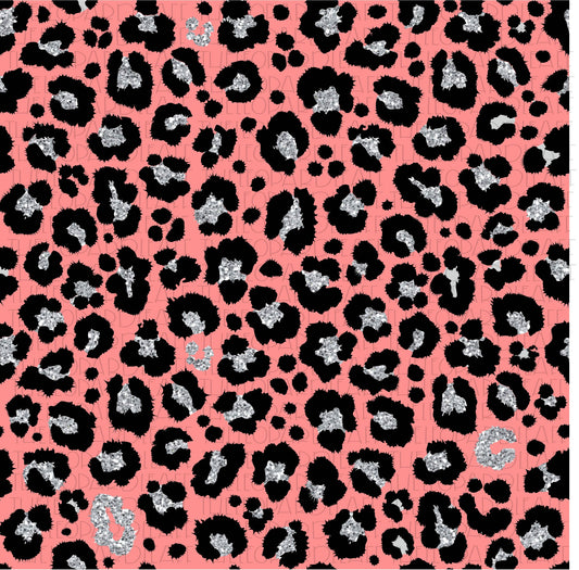 Leopard Print light pink Digital Paper, DIGITAL DESIGN **PNG file for Sublimation**