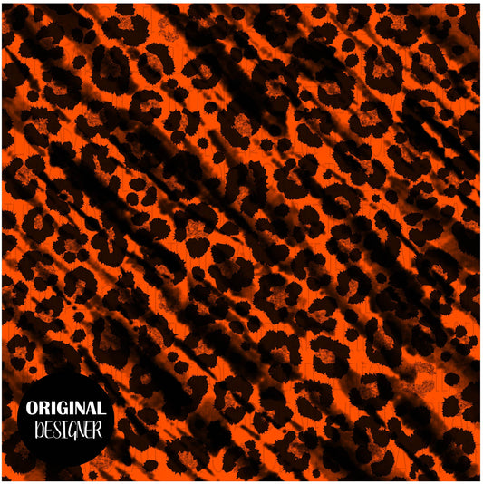 Leopard tie dye digital paper, Halloween, DIGITAL DESIGN **PNG file**