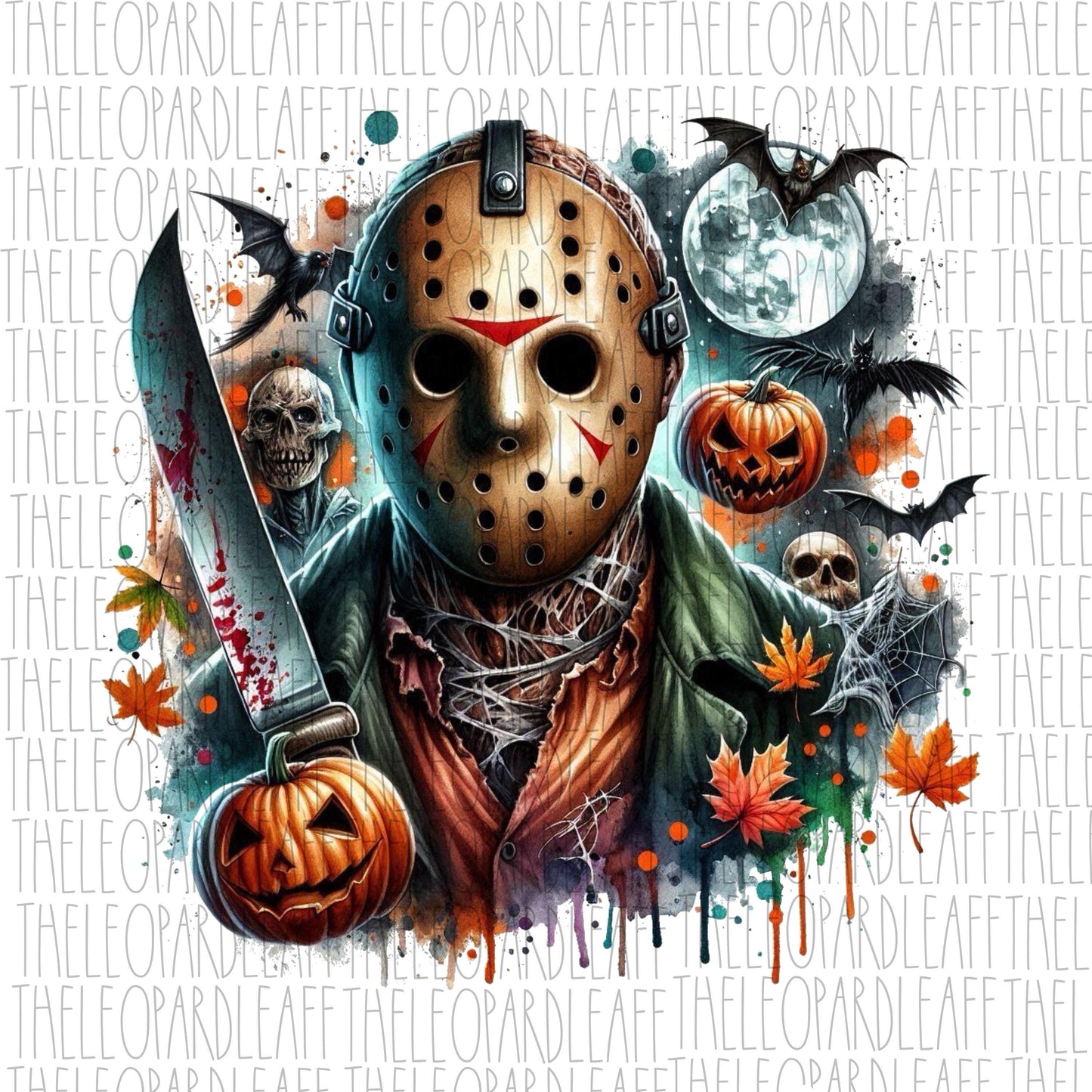Halloween movie, Horror character, Movie killer, Halloween, DIGITAL DESIGN **PNG file for Sublimation**