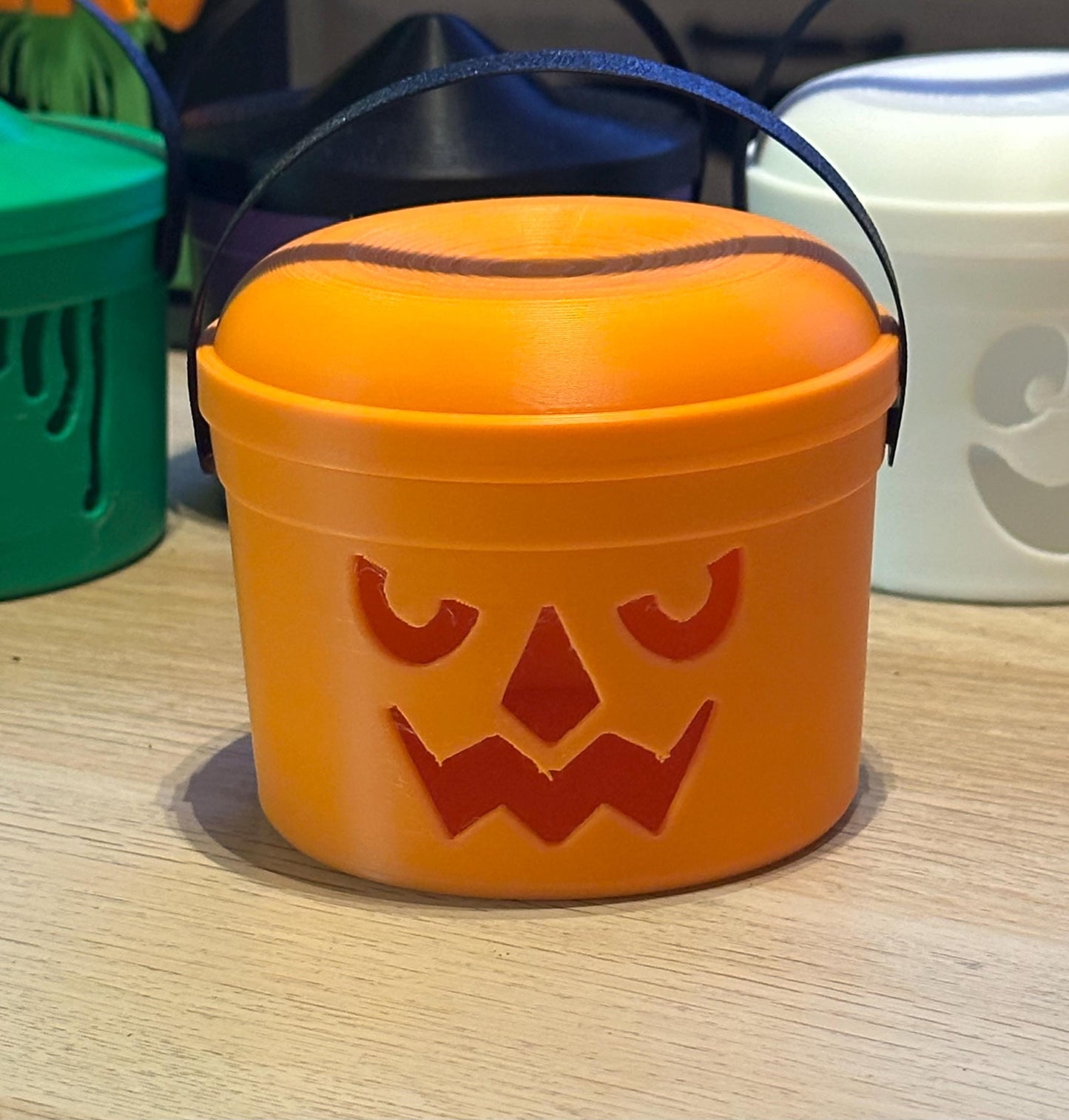 Boo buckets mini 80s 90s Nostalgic, Halloween, 3d printed