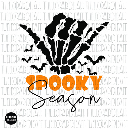 Spooky Season, Halloween, DIGITAL DESIGN **PNG file for Sublimation**