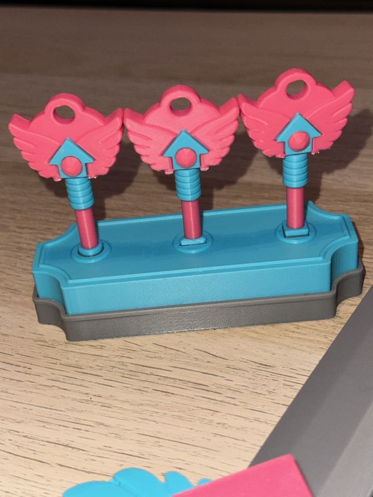3 Keys and Dagger prop set, SG season 3
