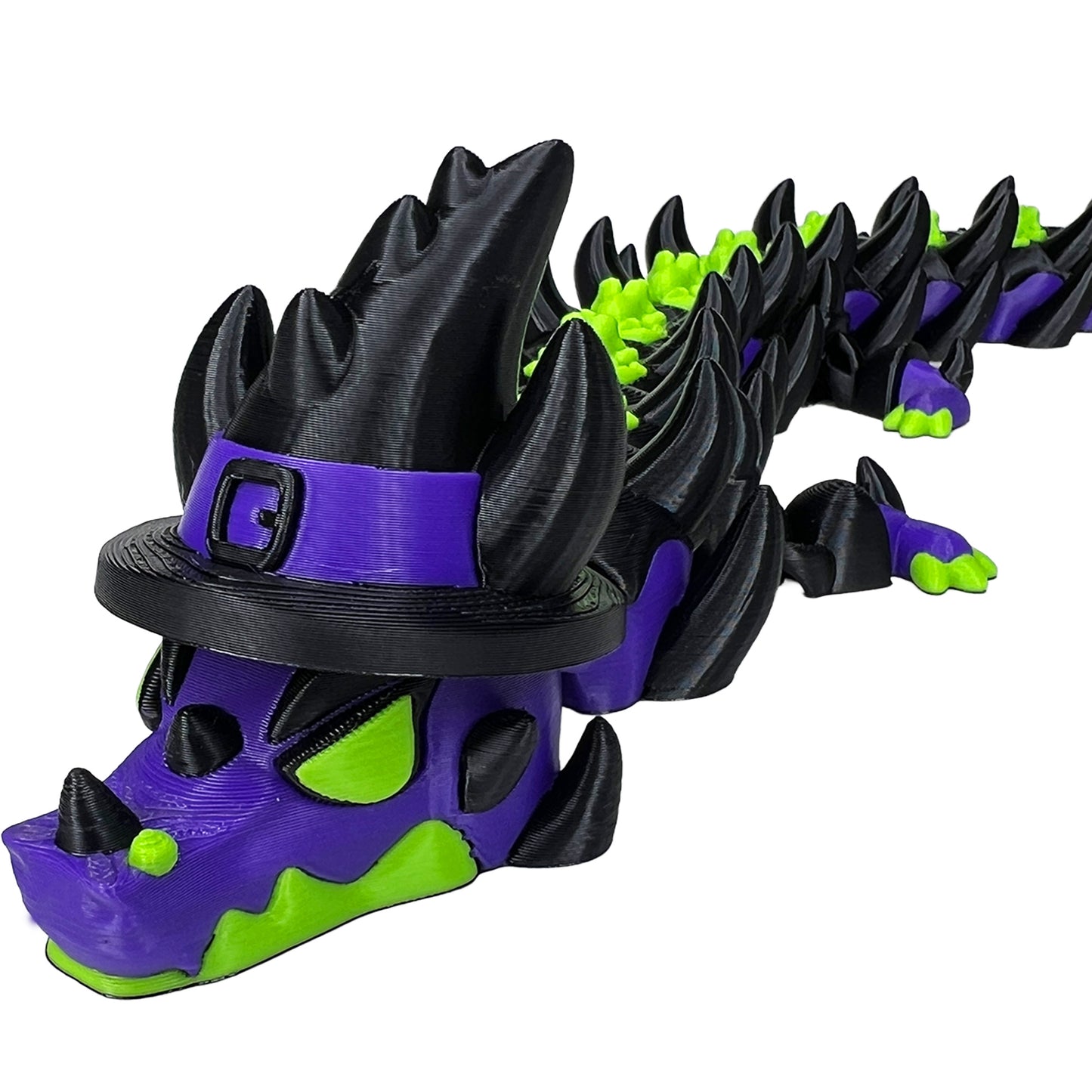 Witch Dragon, witch cauldron, Halloween,3d Printed
