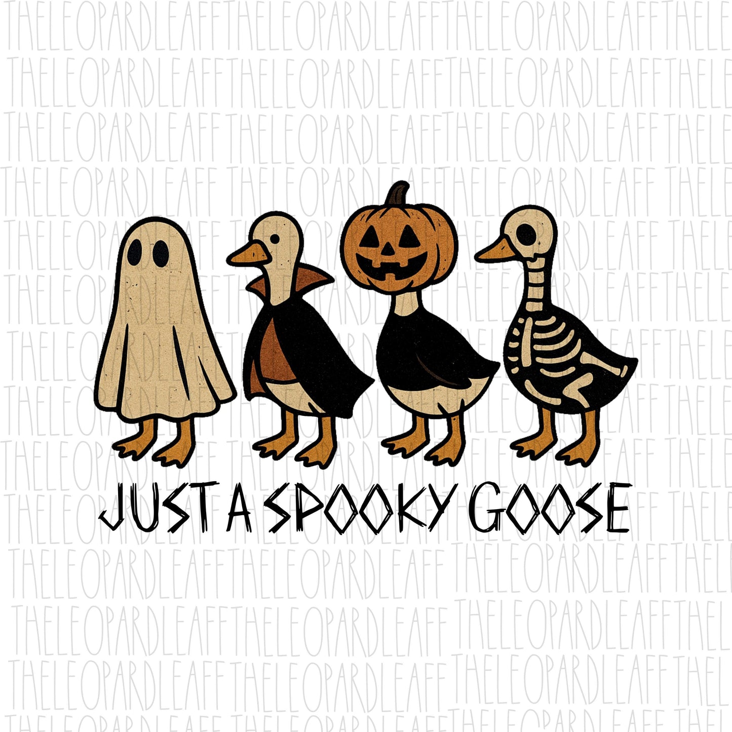 just a spooky goose, Halloween,DIGITAL DESIGN **PNG file**