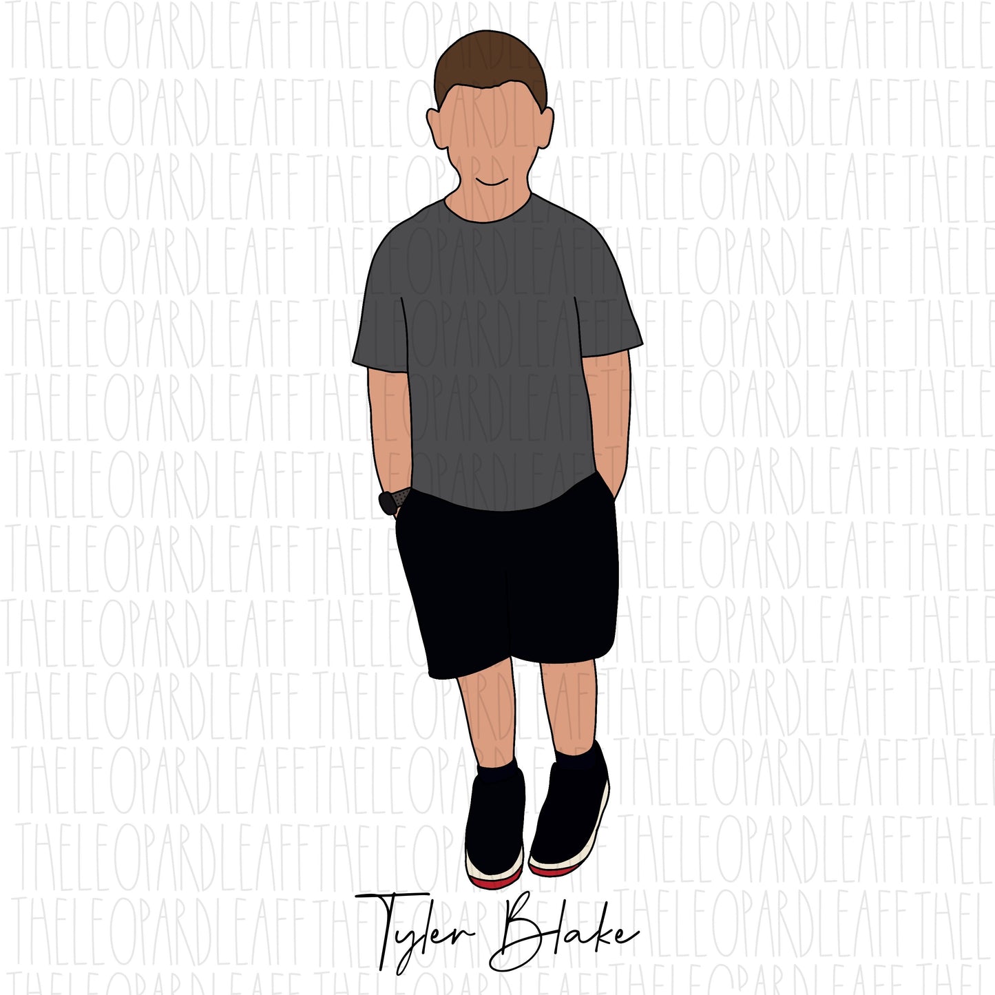 Faceless portrait, custom, gift, portrait ***DIGITAL DESIGN*** jpeg png file