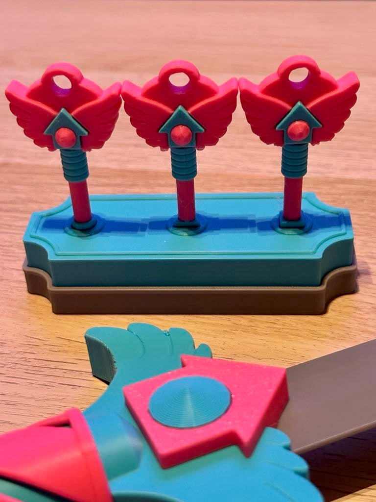 3 Keys and Dagger prop set, SG season 3