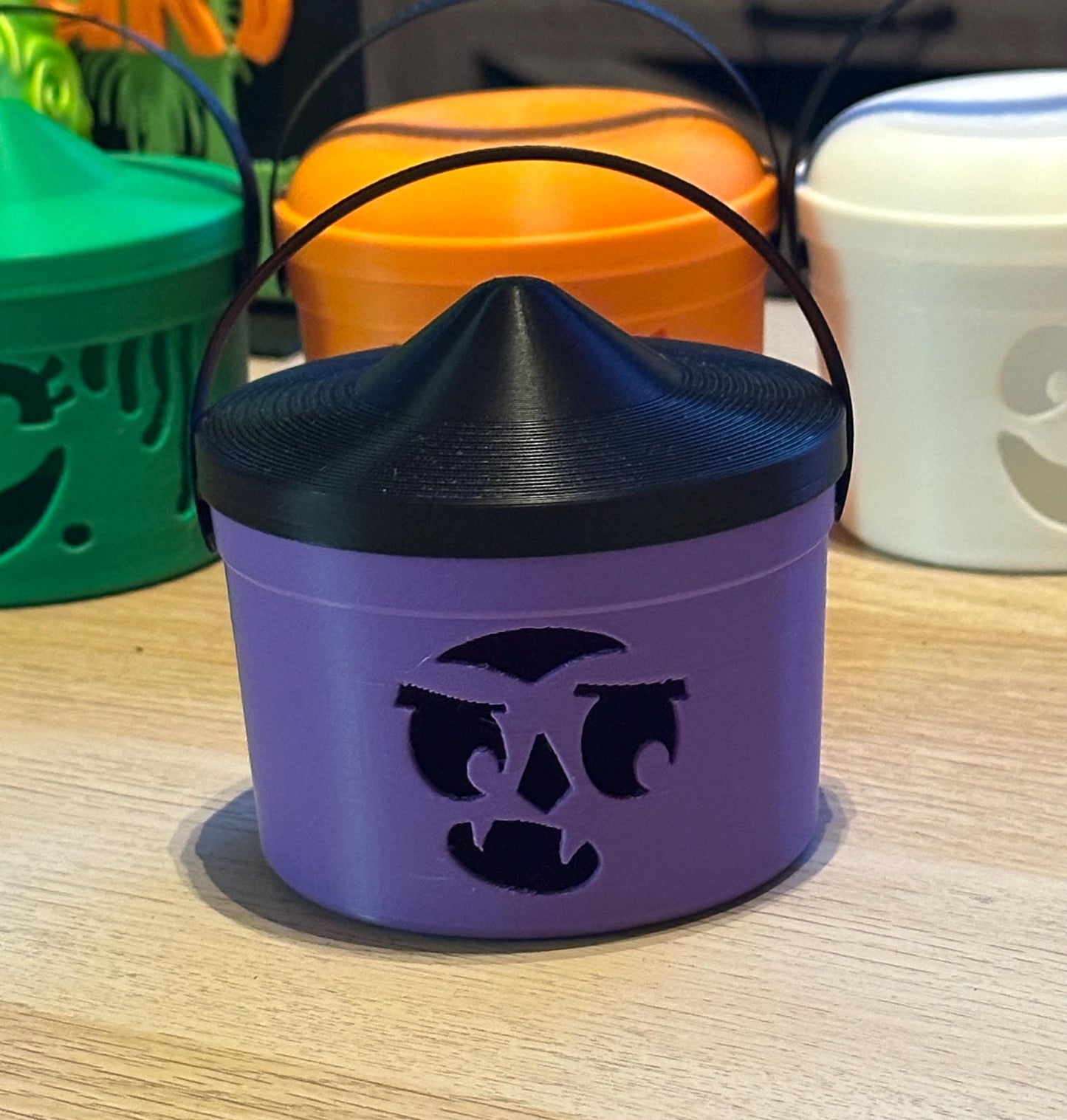 Boo buckets mini 80s 90s Nostalgic, Halloween, 3d printed
