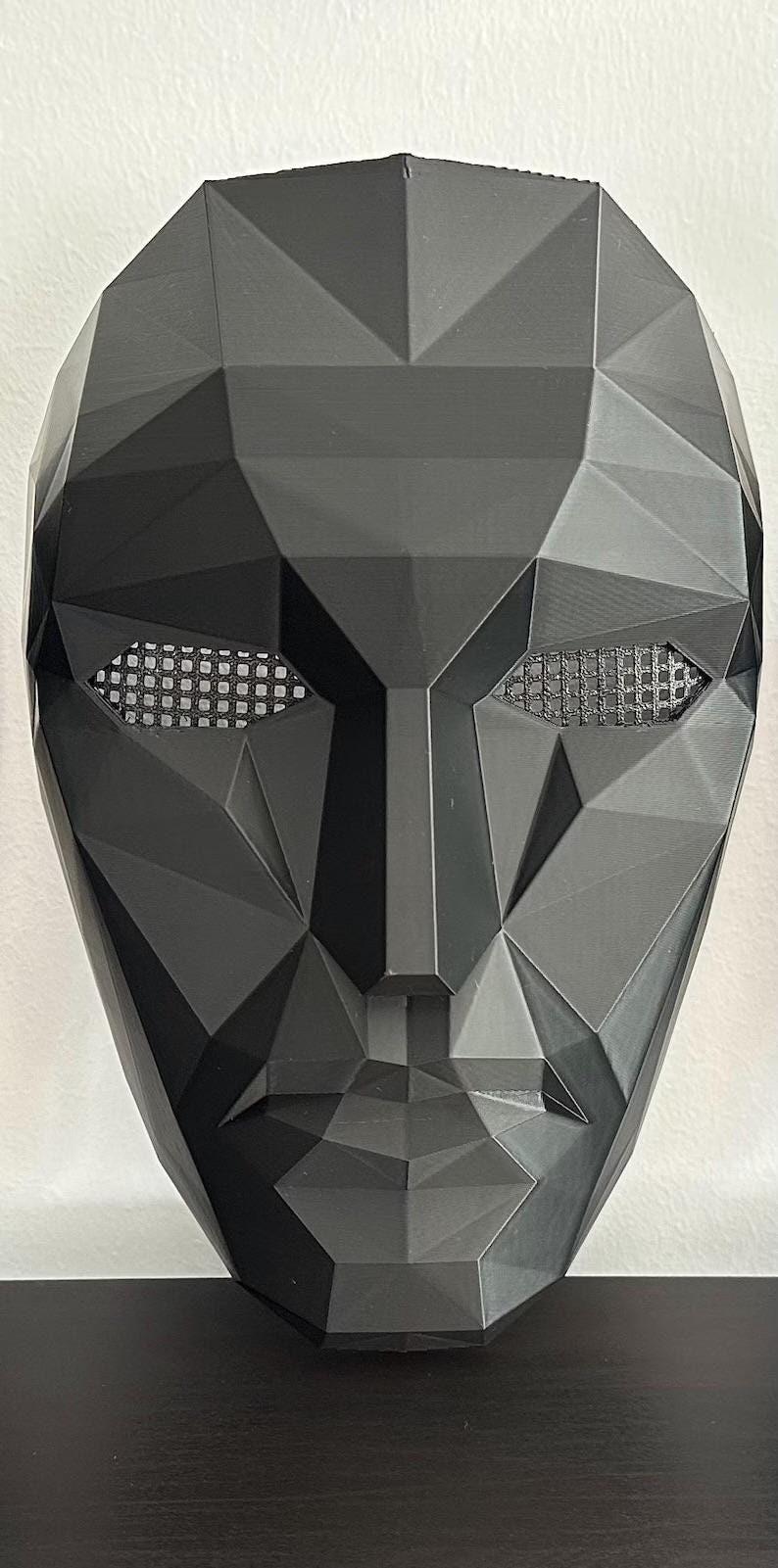 Frontman mask, Halloween, cosplay, 3d printed mask