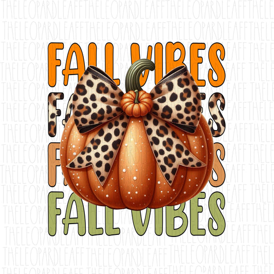 Fall vibes pumpkin, fall,DIGITAL DESIGN **PNG file for Sublimation**