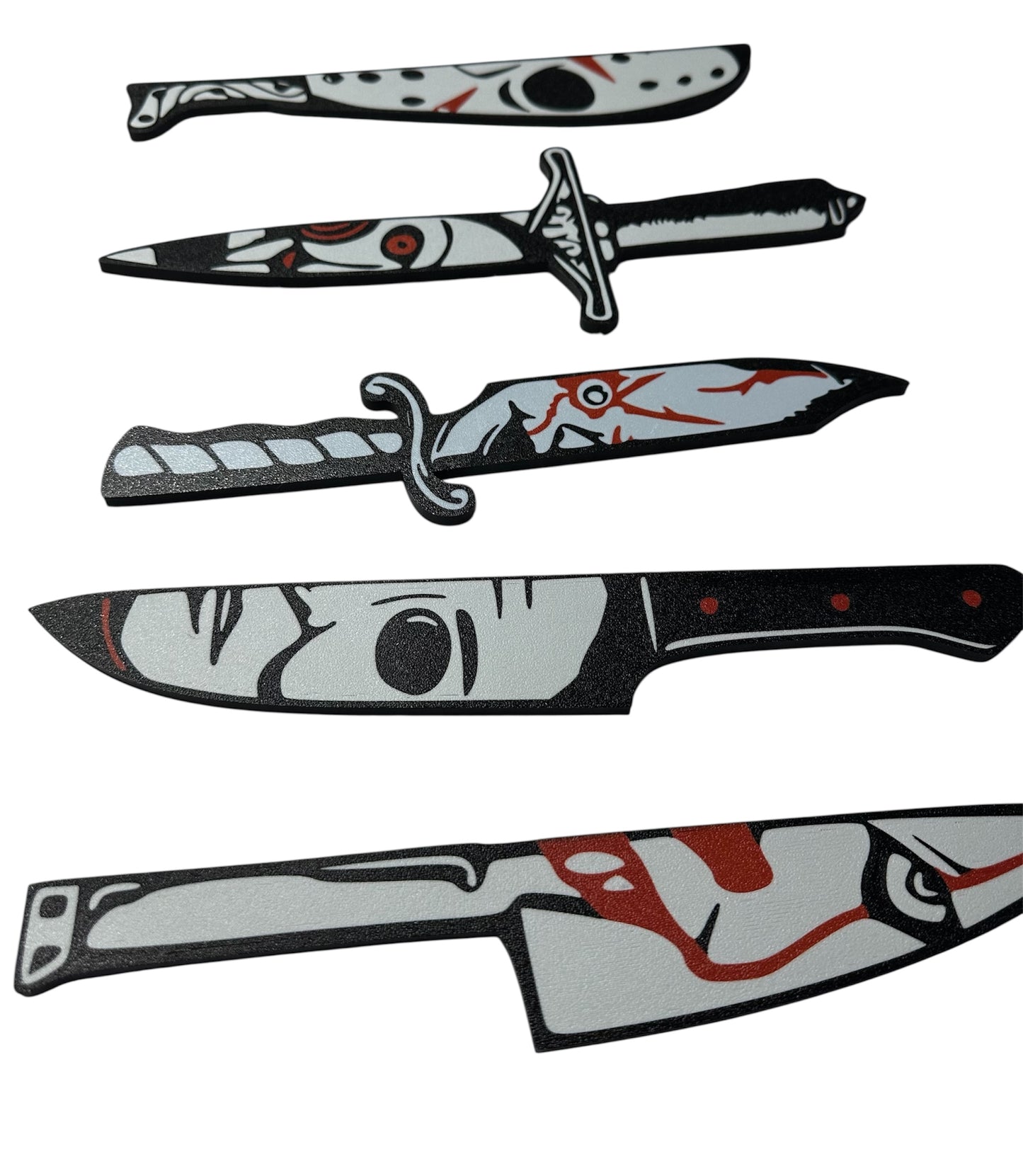Horror Character Knives – 12” Collectible Set