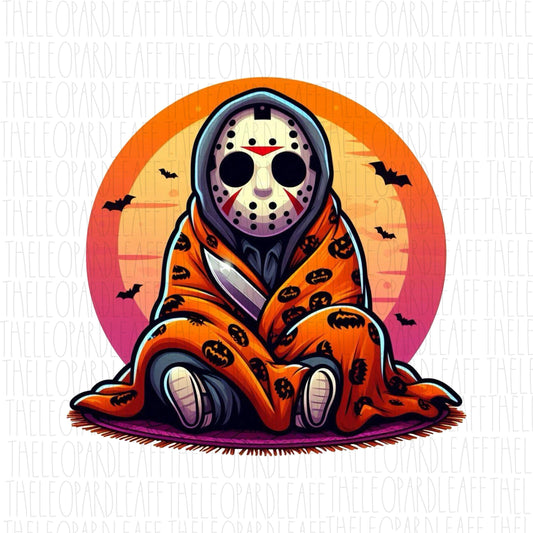 Horror character, Jason, Halloween, DIGITAL DESIGN **PNG file for Sublimation**