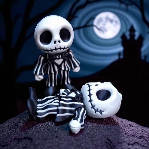 Mini Articulated Nightmare Before Christmas Figures | 2.5” Collectibles