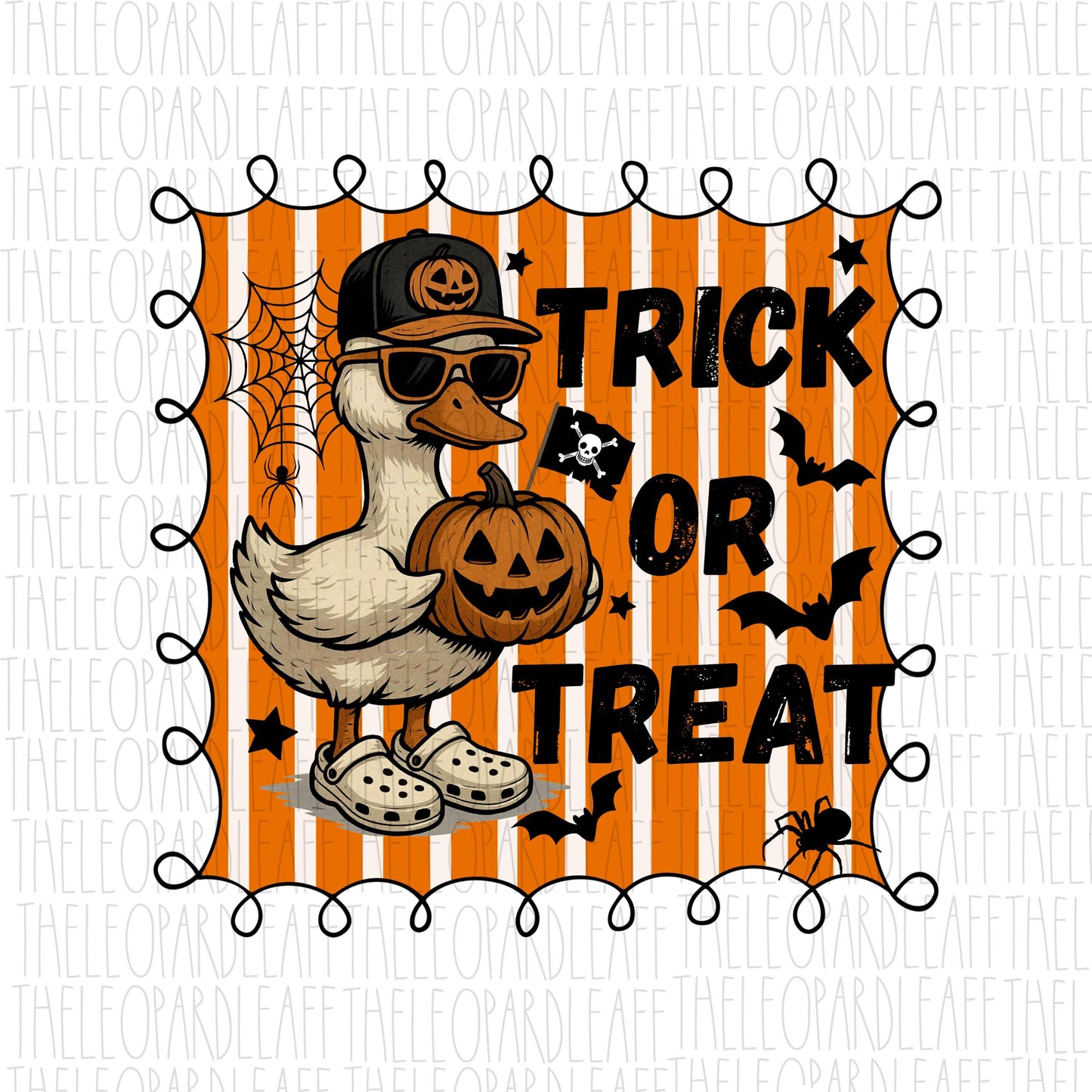 Trick or treat Goose, Halloween, kid halloween png, DIGITAL DESIGN **PNG file for Sublimation**