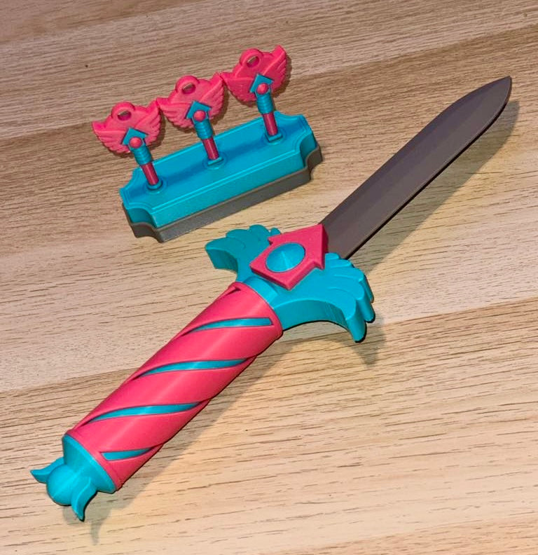 3 Keys and Dagger prop set, SG season 3