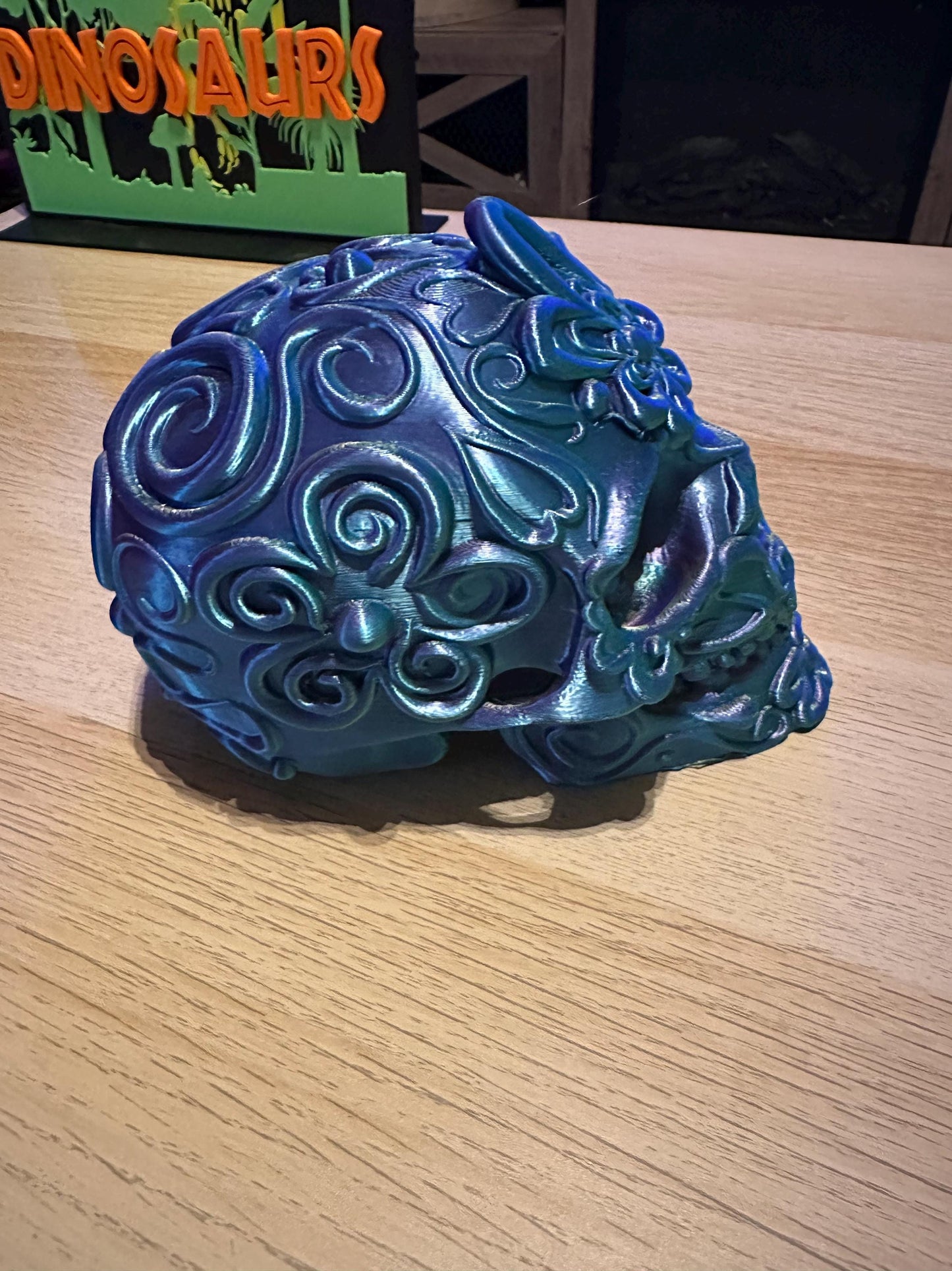 Sugar Skull, Halloween, home decor, 3D printed