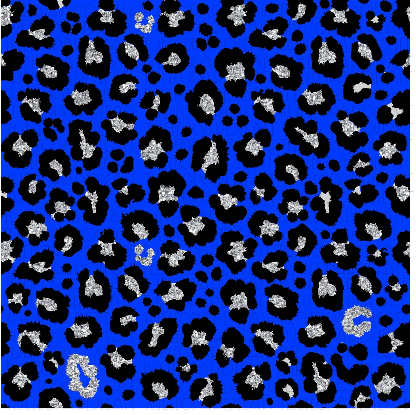 Leopard Print mint Digital Paper, DIGITAL DESIGN **PNG file for Sublimation**