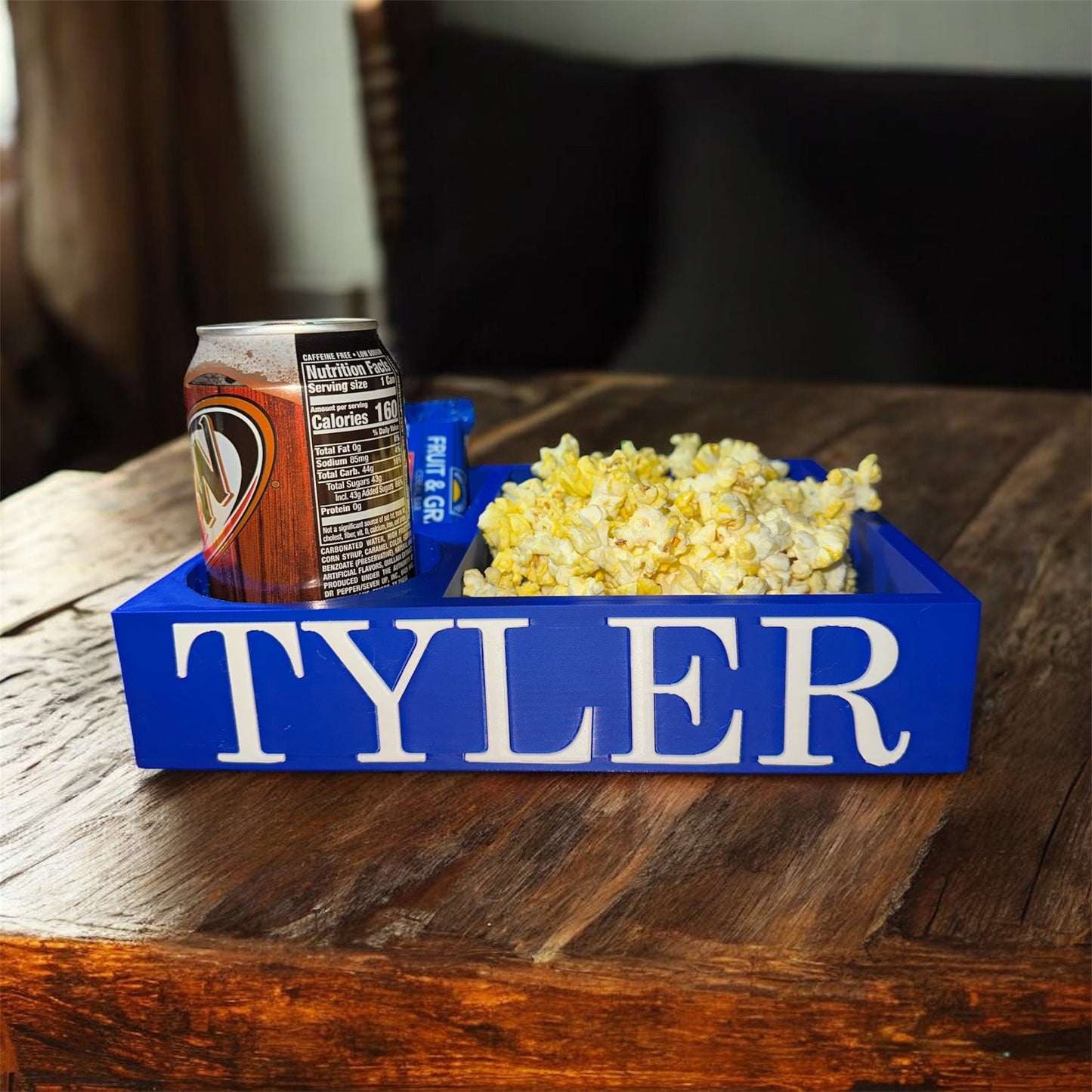 Movie snack tray Personalized | on the go | travel tray