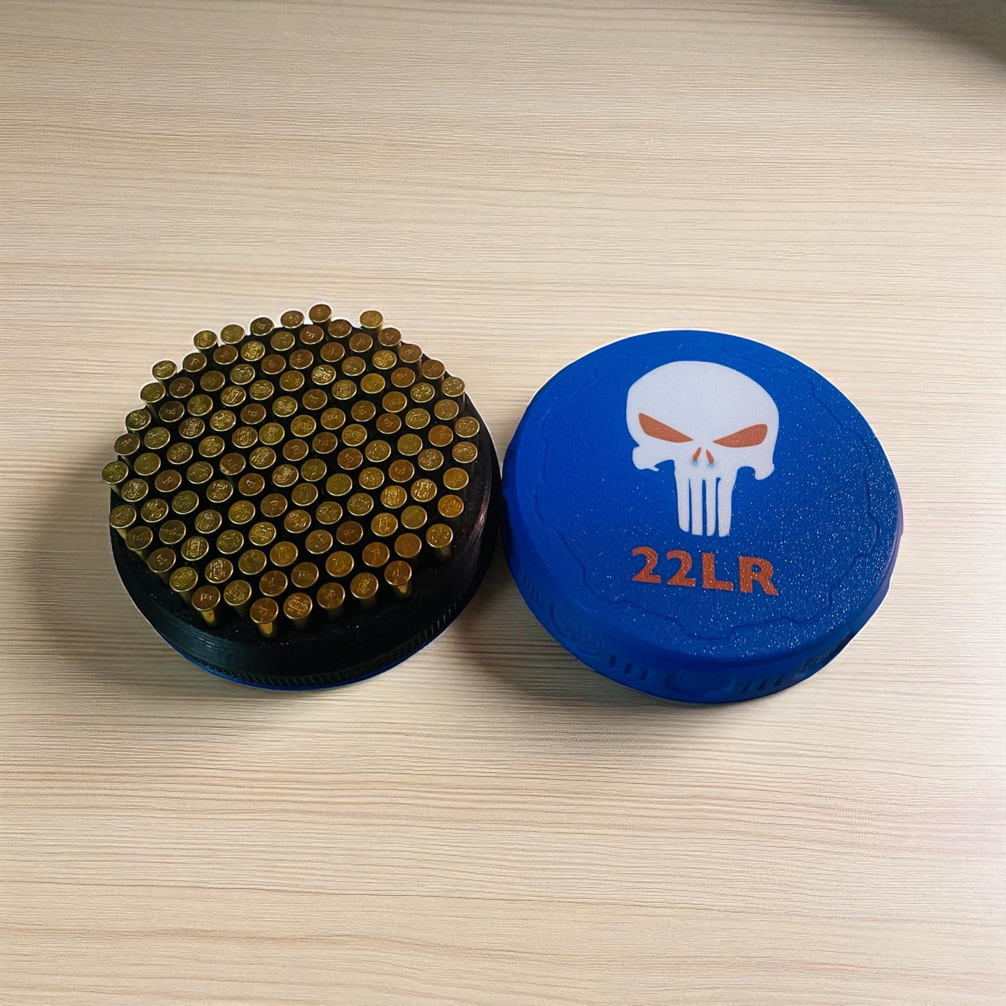 Stackable Custom Ammo Containers – Secure & Labeled Storage for Multiple Calibers