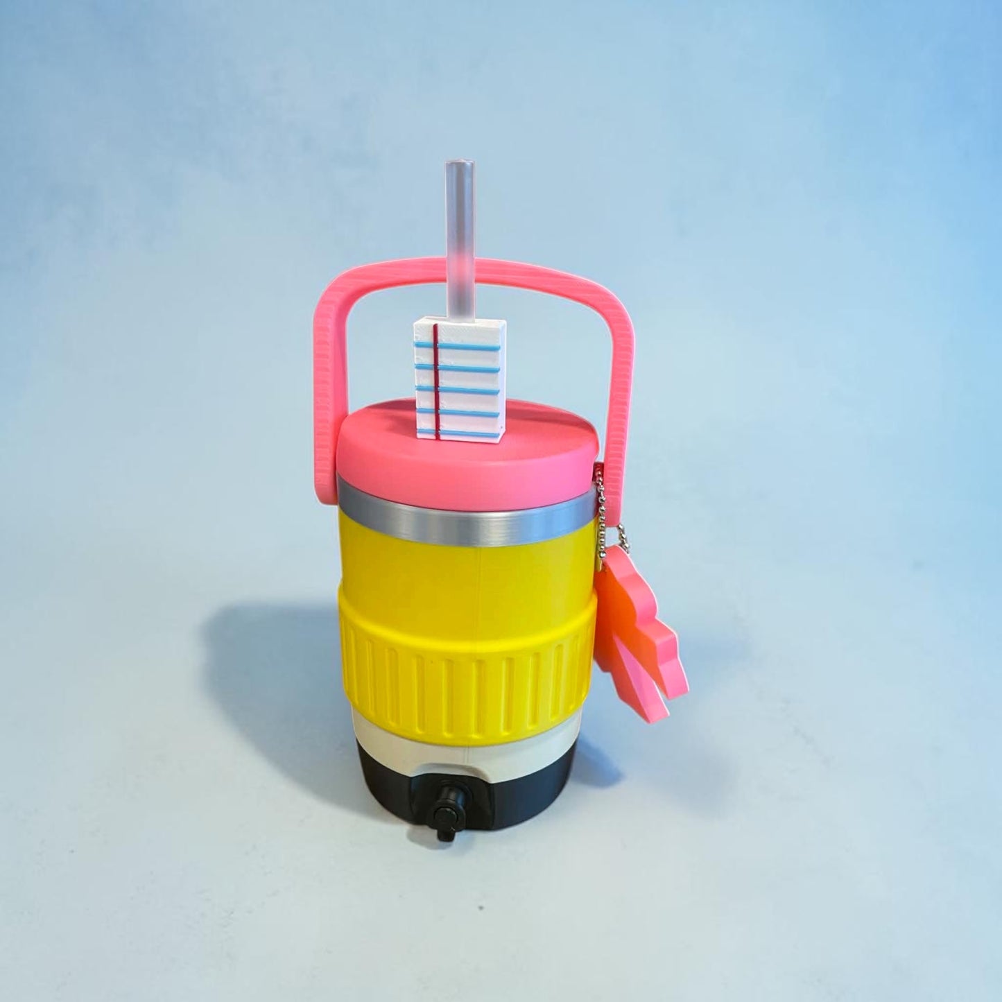 Pencil 12oz Can Holder with Straw Lid & Handle | Teacher Appreciation gift | Back to school