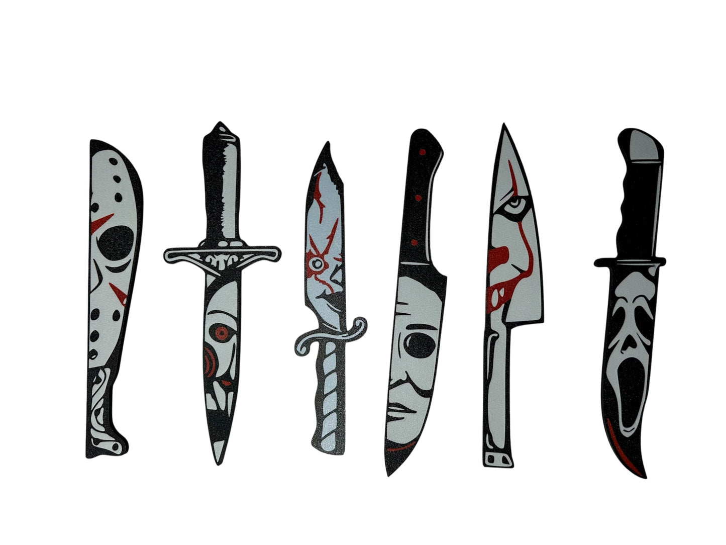 Horror Character Knives – 12” Collectible Set