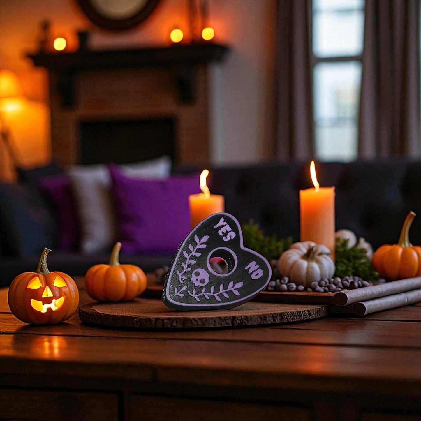 Planchette Slider Fidget – Spooky Stress Relief Toy