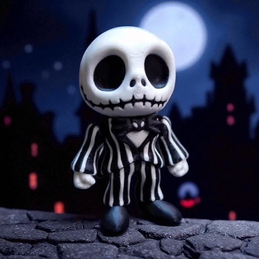 Mini Articulated Nightmare Before Christmas Figures | 2.5” Collectibles