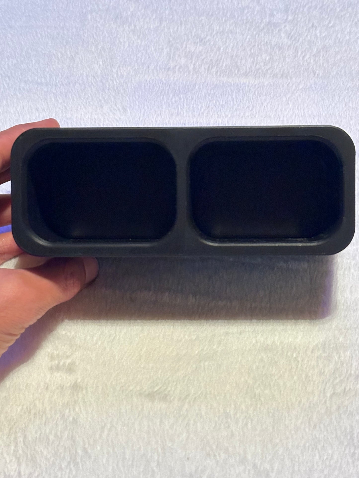 Double Remote Control Holder – 3D Printed TV Remote Organizer