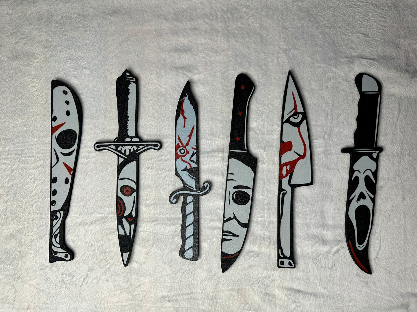 Horror Character Knives – 12” Collectible Set
