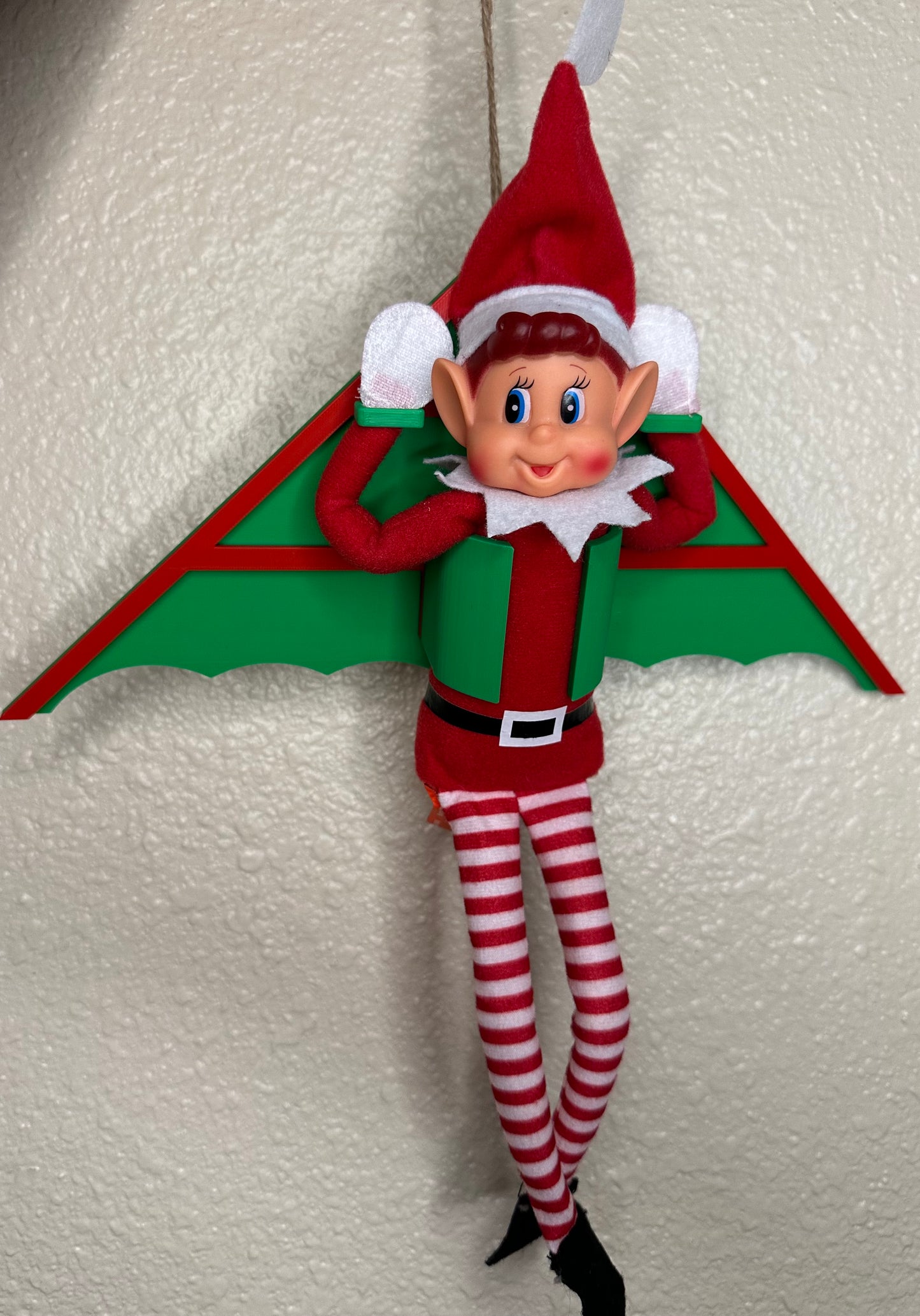 Christmas Elf Paraglider – Advent Adventure Elf Prop