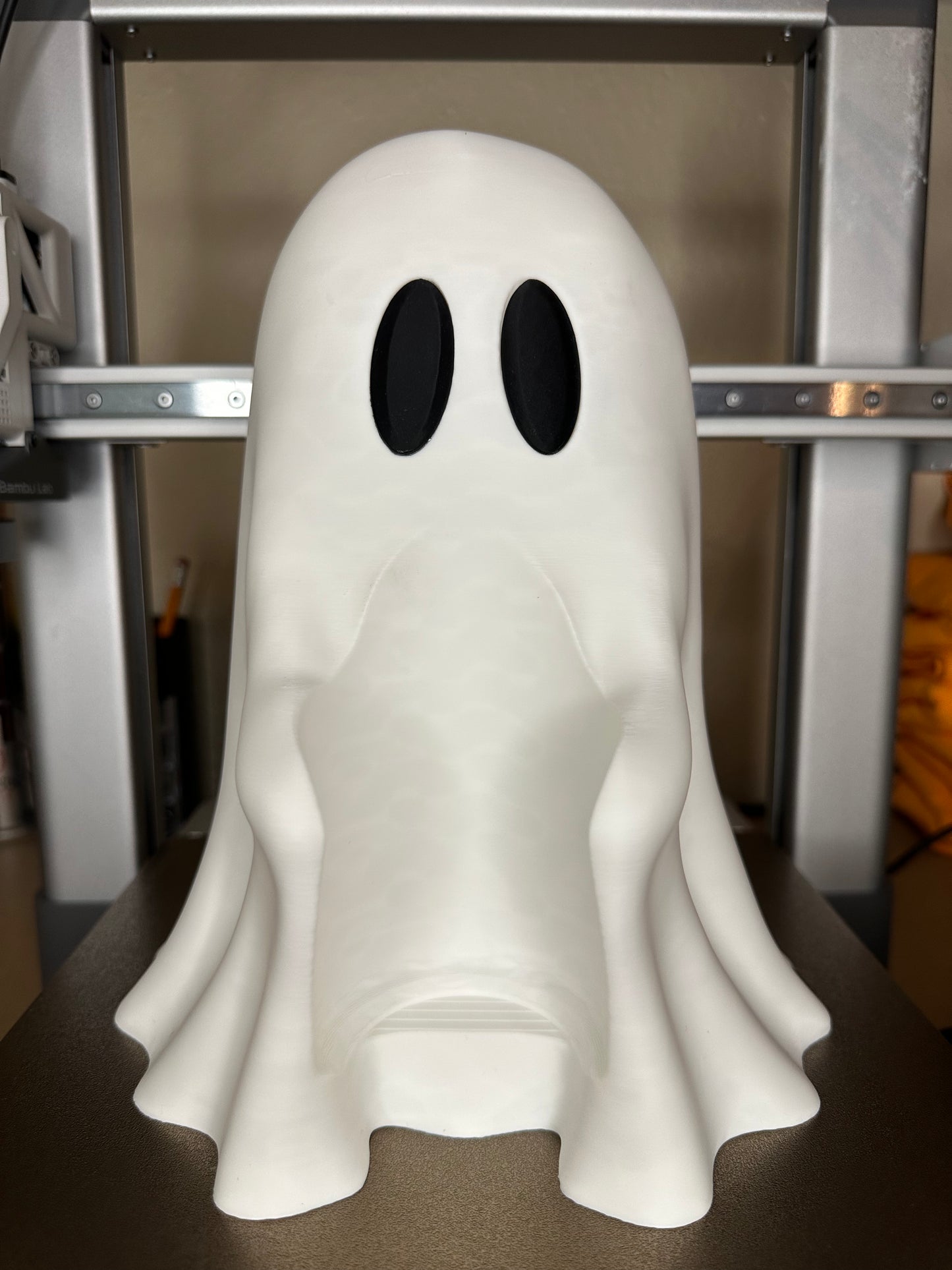 👻 3D Printed Ghost Can Holder – Fits Soda Beer or Energy drink – 9” Tall 🎃