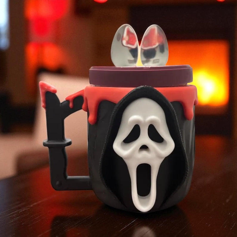 Ghostface Pint Ice Cream Holder 🍦🔪