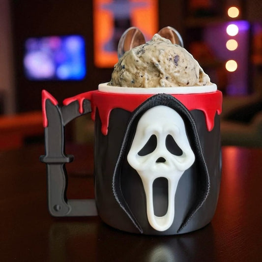 Ghostface Pint Ice Cream Holder 🍦🔪