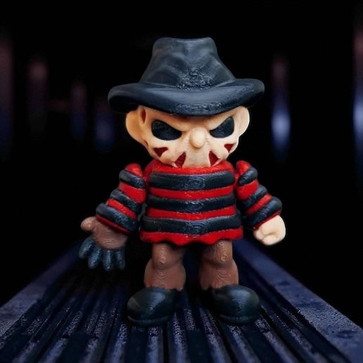 Mini Articulated Freddy Krueger – 3D Printed Collectible
