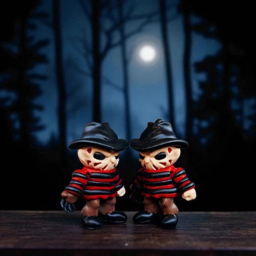 Mini Articulated Freddy Krueger – 3D Printed Collectible