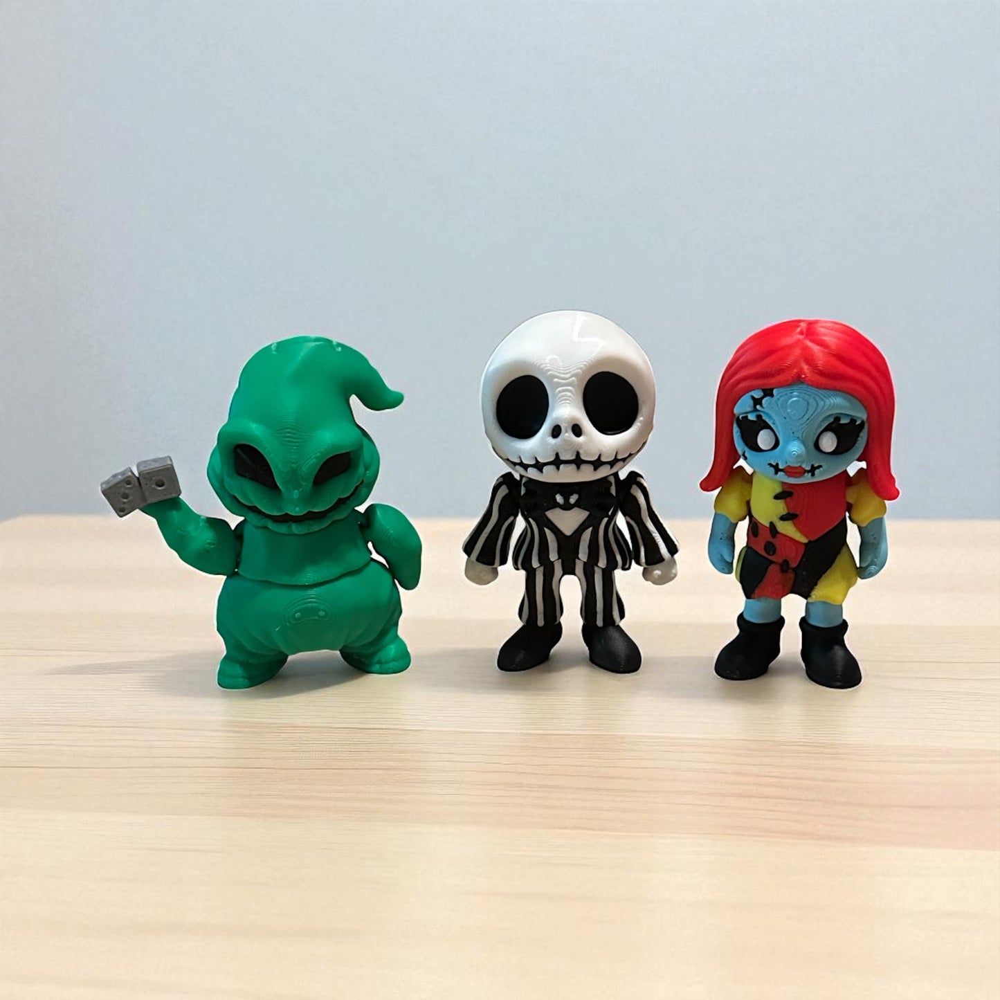 Mini Articulated Nightmare Before Christmas Figures | 2.5” Collectibles