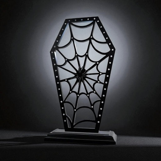 Coffin Earring Display Holder – Gothic Jewelry Organizer Stand