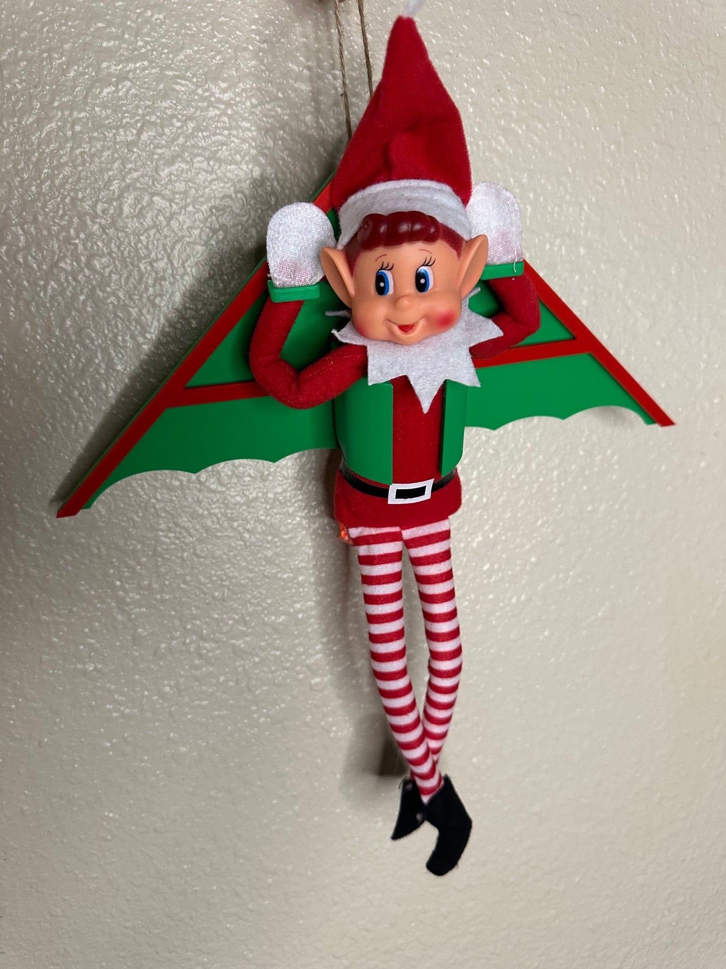 Christmas Elf Paraglider – Advent Adventure Elf Prop