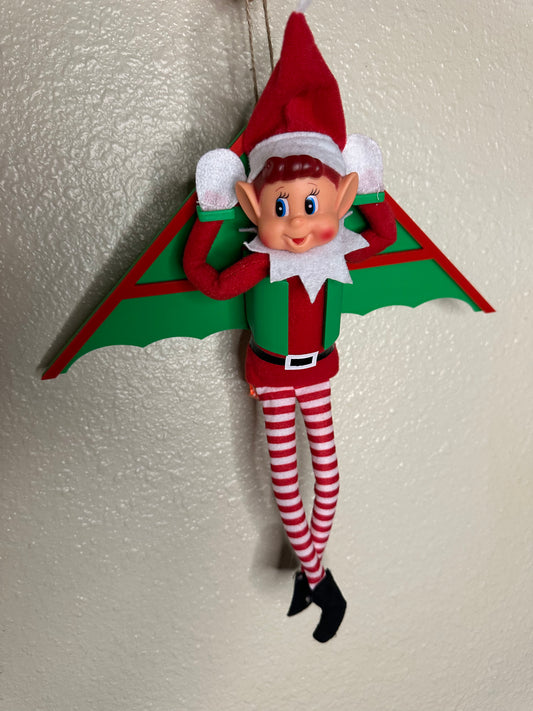Christmas Elf Paraglider – Advent Adventure Elf Prop