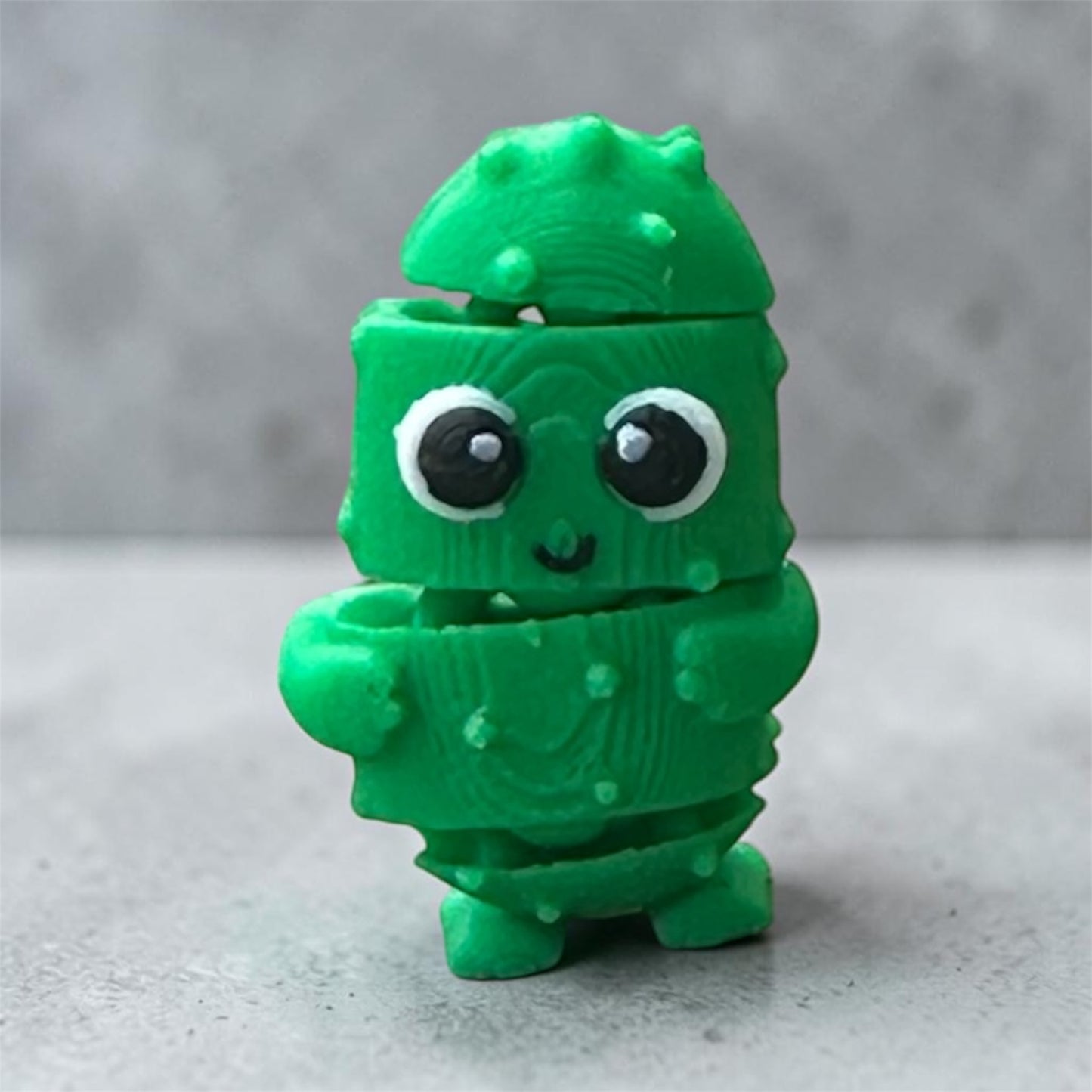 Dilly the Flexi Pickle – Articulated 3D Printed Mini Fidget Toy