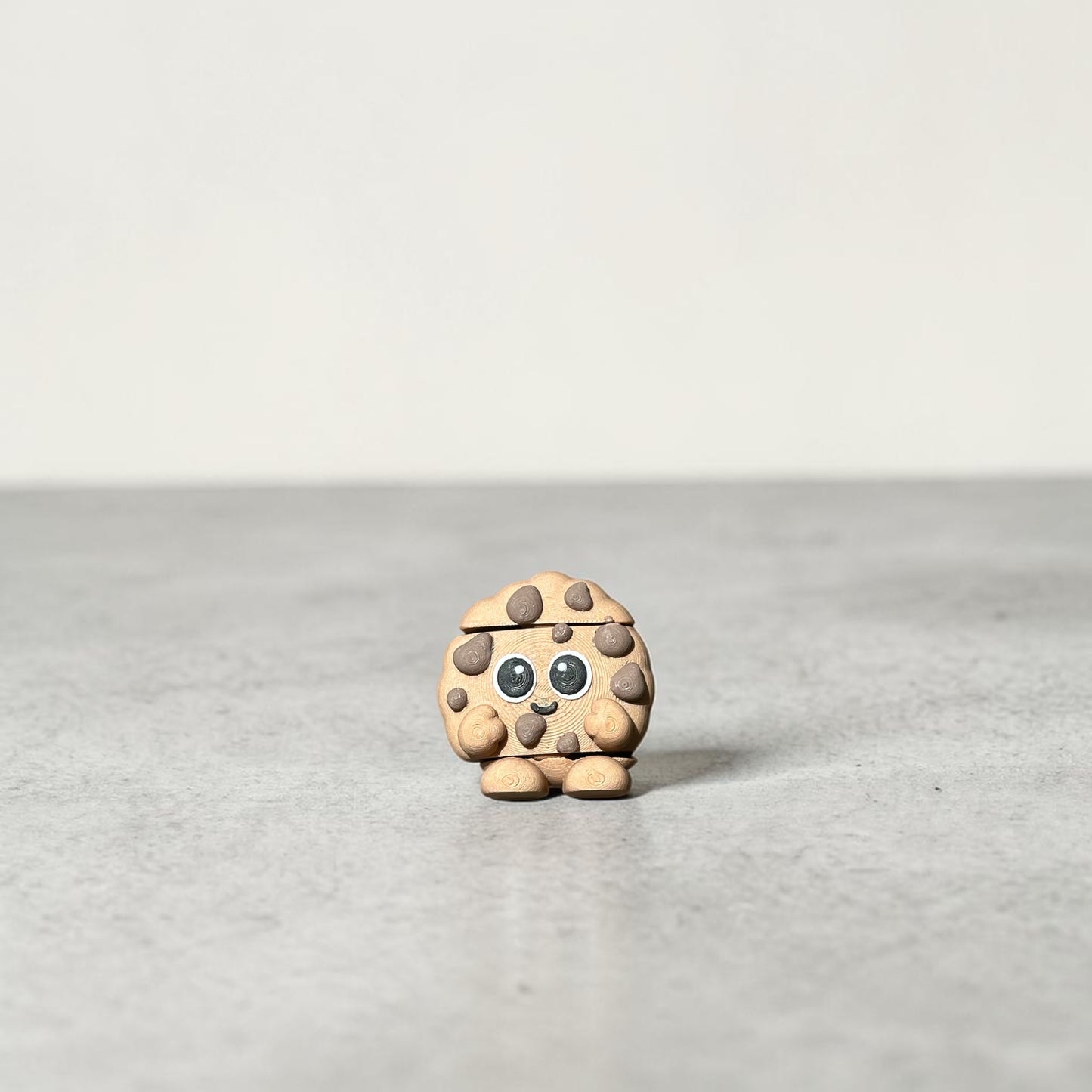 Mini Chocolate Chip Cookie Flexi – 1.5” Articulated 3D Printed Toy