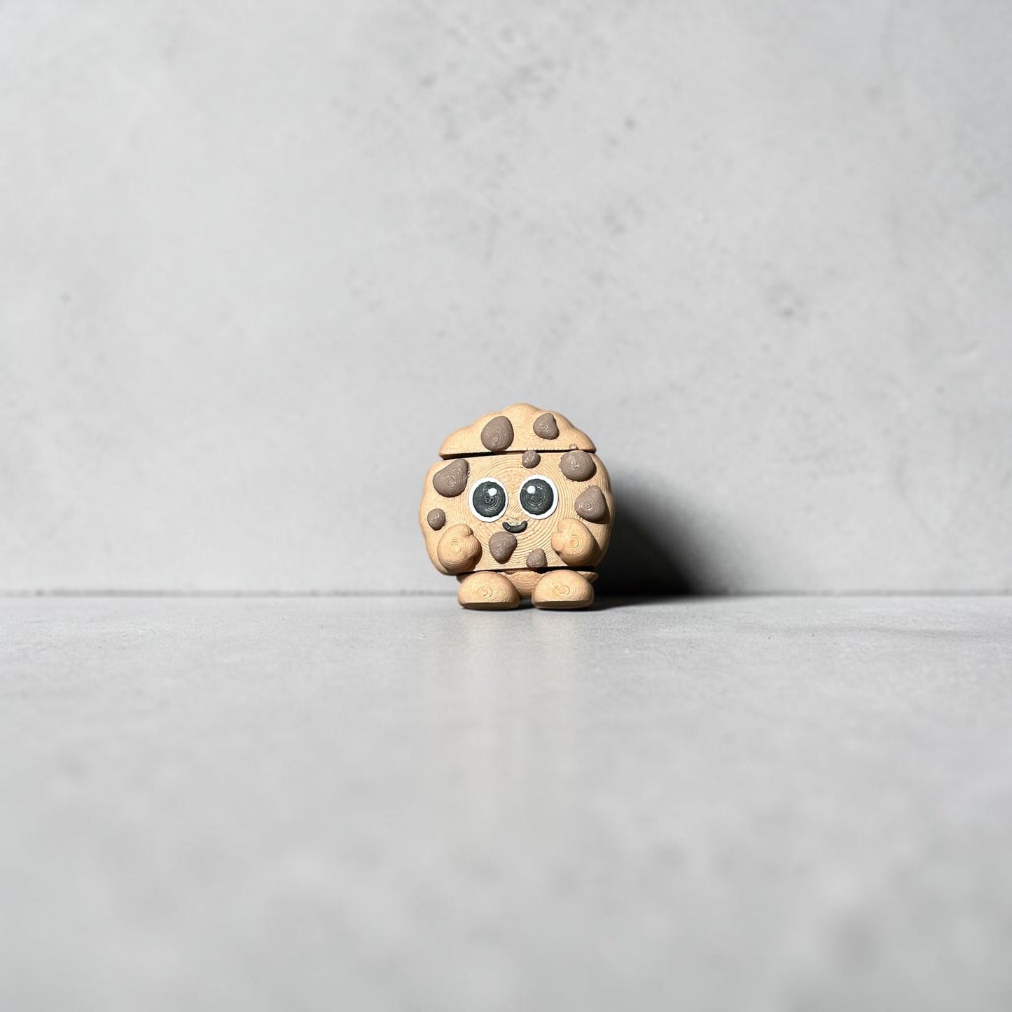Mini Chocolate Chip Cookie Flexi – 1.5” Articulated 3D Printed Toy