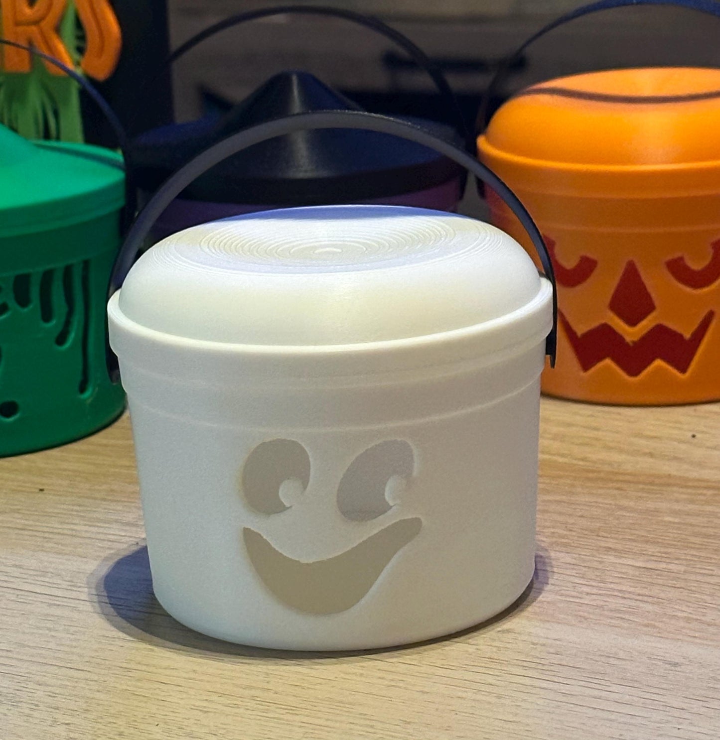 Boo buckets mini 80s 90s Nostalgic, Halloween, 3d printed