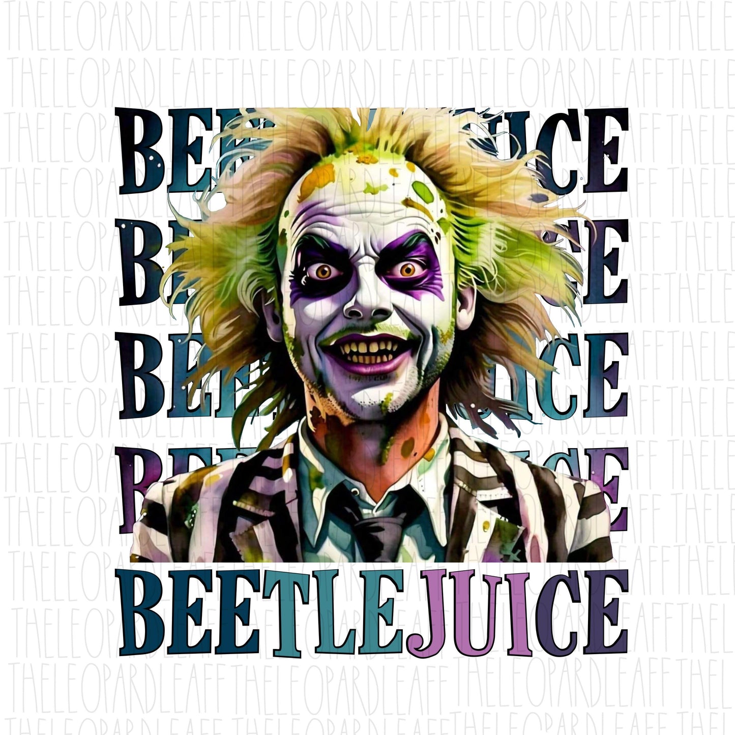 Beetlejuice beetlejuice, Halloween, DIGITAL DESIGN **PNG file for Sublimation**