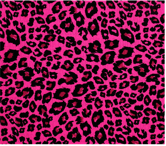 Leopard Print Pink Digital Paper, DIGITAL DESIGN **PNG file for Sublimation**