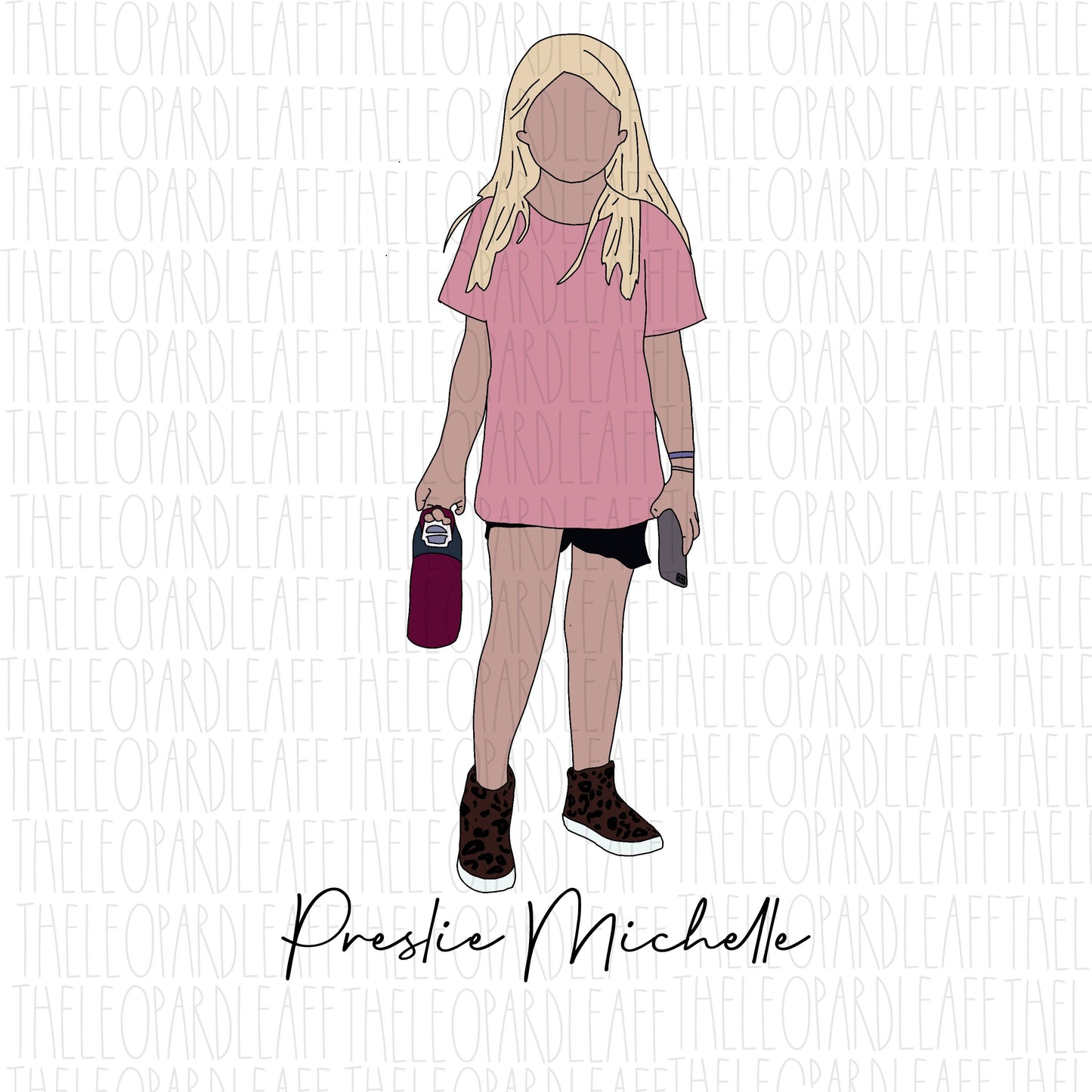 Faceless portrait, custom, gift, portrait ***DIGITAL DESIGN*** jpeg png file