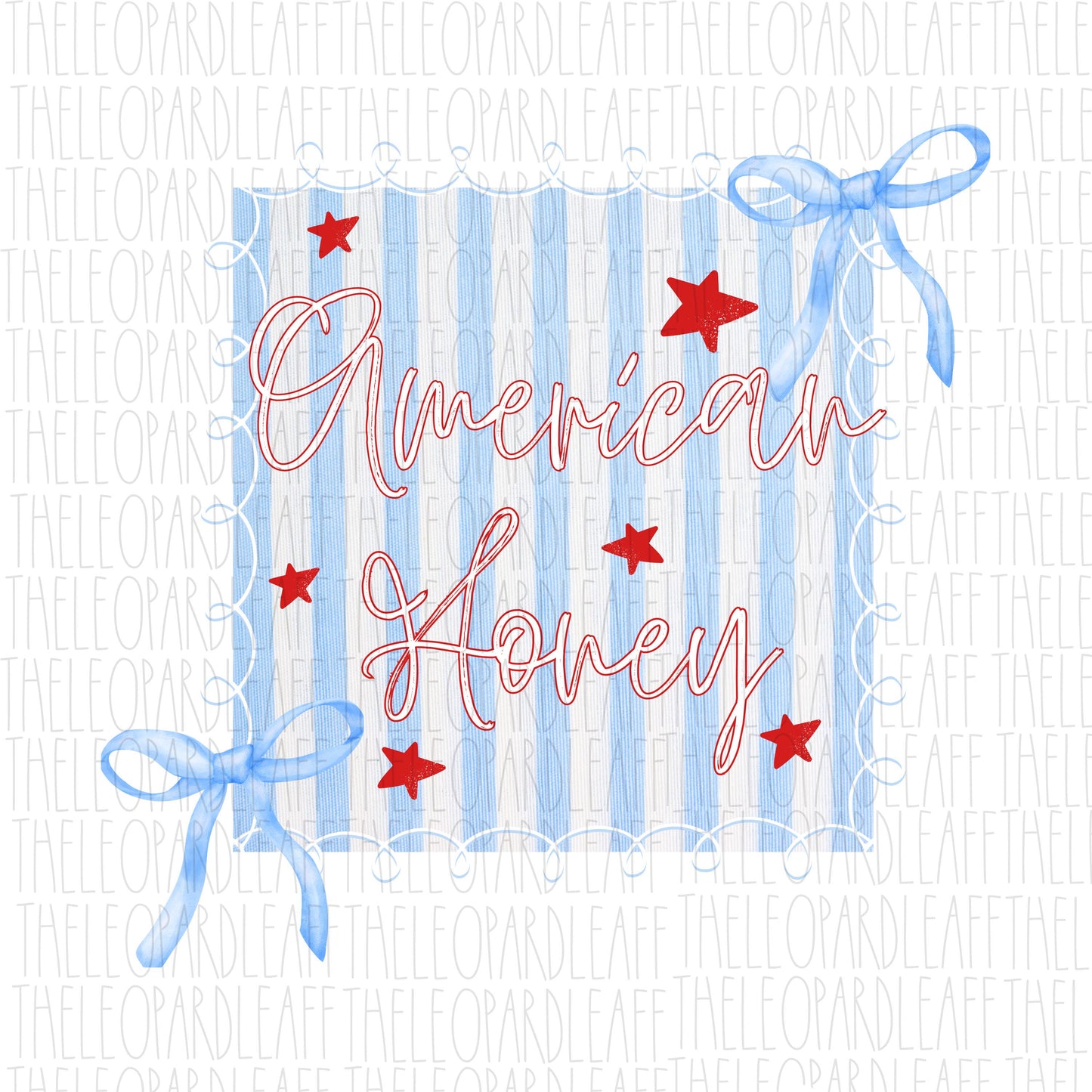 American Honey and pocket, patriotic, 4th of July, DIGITAL DESIGN **PNG file for Sublimation**